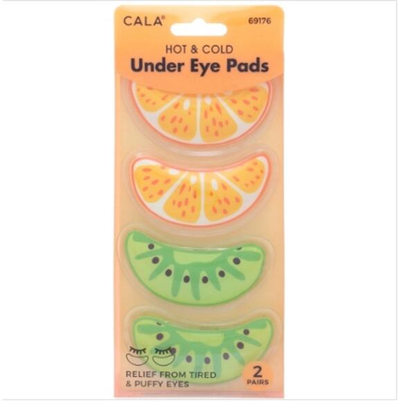 K-Care Cala 2 Pairs Hot And Cold Tangerine Lime Under Eye Pads*Korean skincare - Picture 1 of 1